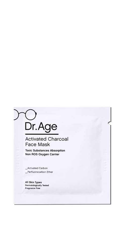 dr age activated charcoal face mask