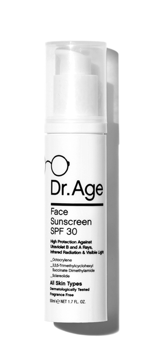 dr age face sunscreen gel spf 30