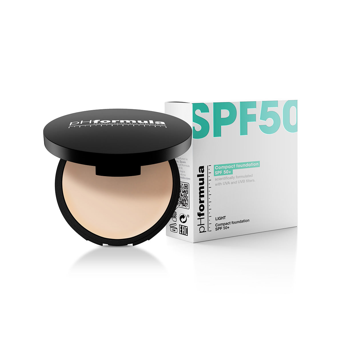 phformula compact foundation spf 50 light